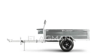 Прицеп Flagman | Флагман ПТМ — 0,5 к мотоблоку/мини-трактору