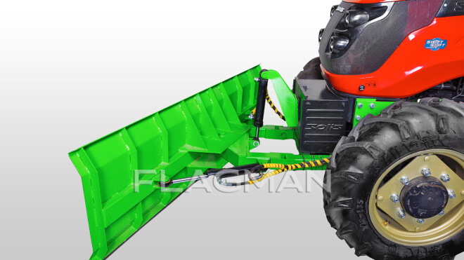 Отвал Flagman | Флагман 5090 SG к трактору Solis 50 с гидроповоротом (2,2 м)