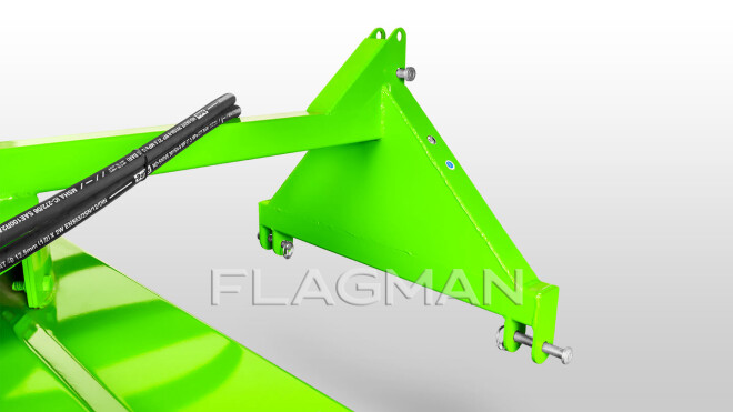Щётка подметальная с бункером Flagman | Флагман PRO (1,85) с боковой щёткой