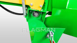 Измельчитель веток коммунальный Flagman | Флагман BX 62 + (кардан 120см/6х6/усиленный/со шпонкой)
