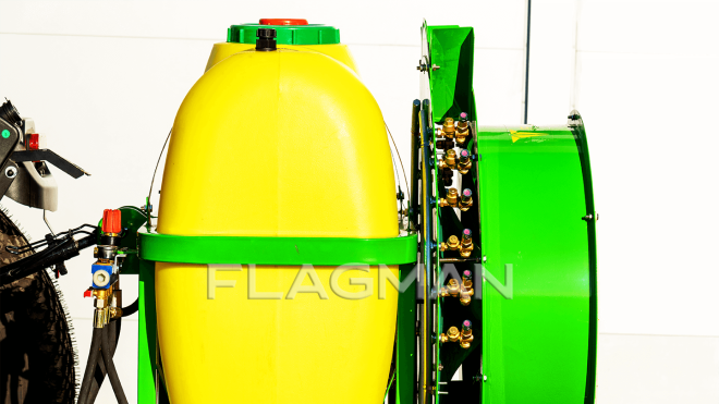 Опрыскиватель садовый вентиляторный Флагман | Flagman S400/1 (400 л) + (кардан 85см/6х6/со сваркой)