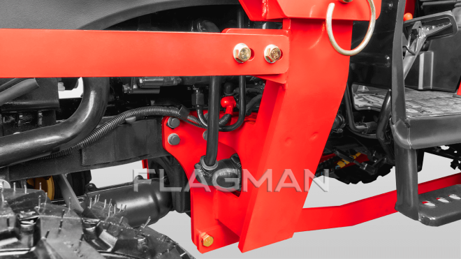 Фронтальный погрузчик Flagman | Флагман PRO Solis 26 6+2-500 (челюстной с распред. без автогоризонта
