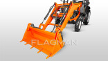 Фронтальный погрузчик Flagman | Флагман LONG Кентавр Т-654 G2 PRO-500 (челюстной c джойстиком)