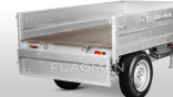 Прицеп Flagman | Флагман C/ПТТ — 1,0 с ПСМ к мини-трактору (самосвальный)