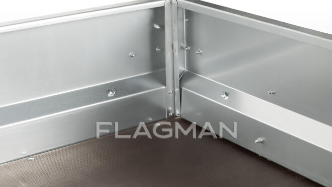 Прицеп Flagman | Флагман ПТТ — 0,5-0,7 с ПТС к мини-трактору (универсальный)