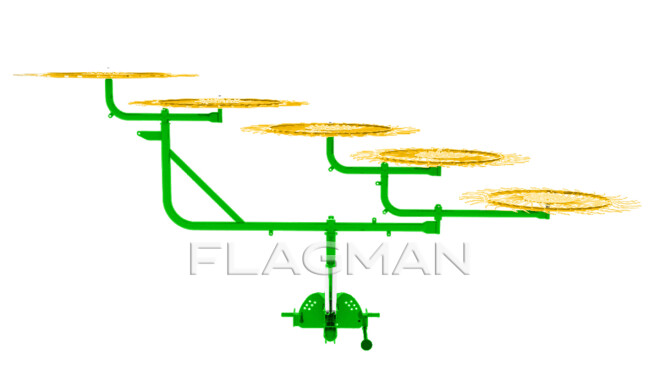 Грабли-сеноворошилки Flagman | Флагман RR-05