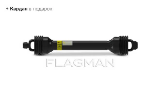 Опрыскиватель садовый вентиляторный Флагман | Flagman S300/1 (300 л) + (кардан 85см/6х6/со сваркой)