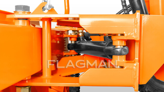 Отвал Flagman | Флагман к трактору Кентавр 654 G2 с пружинными амор. и гидропов. (1,8 м)