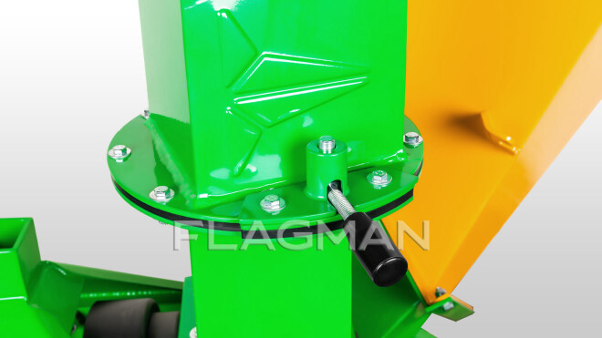 Измельчитель веток коммунальный Flagman | Флагман BX 42S + (кардан 120см/6х6/усиленный/со шпонкой)
