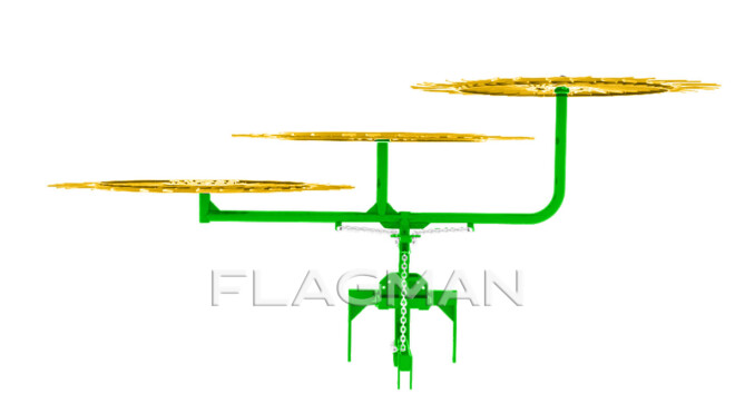 Грабли-сеноворошилки Flagman | Флагман RR-03