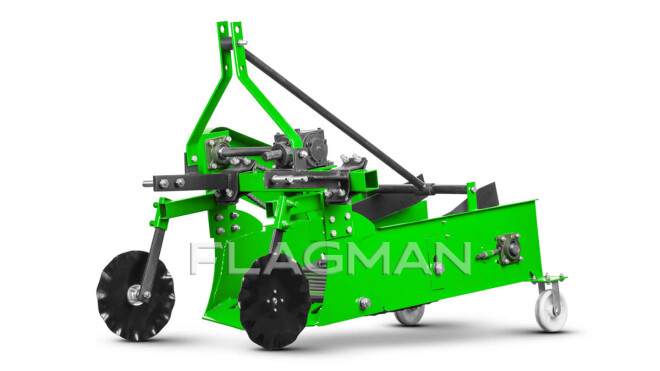 Картофелекопалка транспортерная Flagman | Флагман 3-540/4U-1 со смещением с дисками