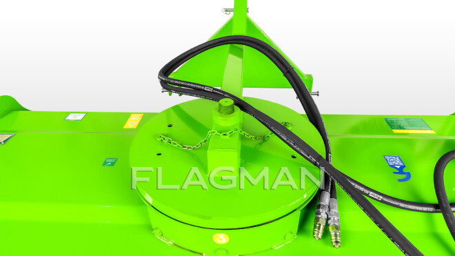 Щётка подметальная с бункером Flagman | Флагман PRO (1,85) с боковой щёткой