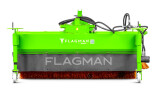 Щётка подметальная с бункером Flagman | Флагман PRO (1,85) с боковой щёткой