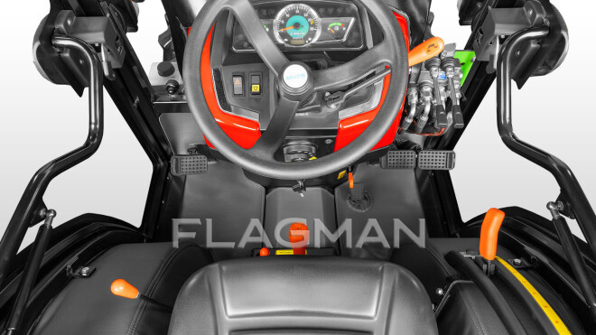 Отвал Flagman | Флагман 1826 SG к трактору Solis 16/22/26 с гидроповоротом (1,6 м)