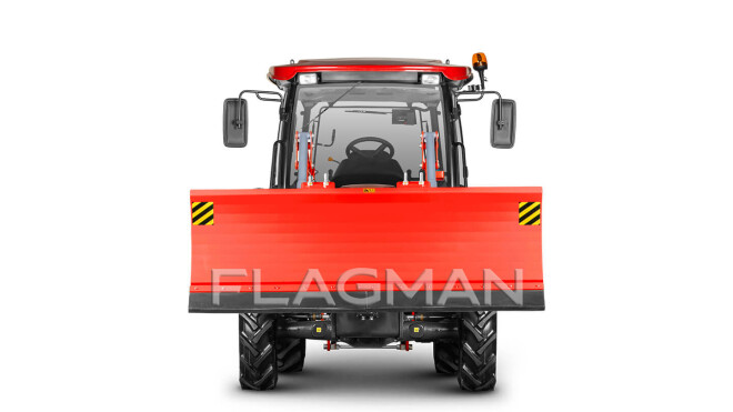 Отвал Flagman | Флагман 05 FP к фронтальному погрузчику с пружинными амор. и гидроповоротом (2,2 м)