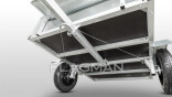 Прицеп Flagman | Флагман ПТМ — 0,5 к мотоблоку/мини-трактору