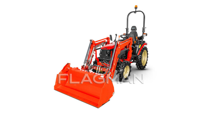 Фронтальный погрузчик Flagman | Флагман PRO Solis 26 9+9-500 (челюстной c джойстиком)