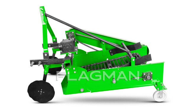 Картофелекопалка транспортерная Flagman | Флагман 3-540/4U-1 со смещением с дисками