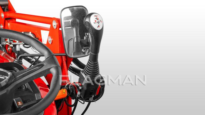 Фронтальный погрузчик Flagman | Флагман PRO Solis 26 9+9-500 (челюстной c джойстиком)