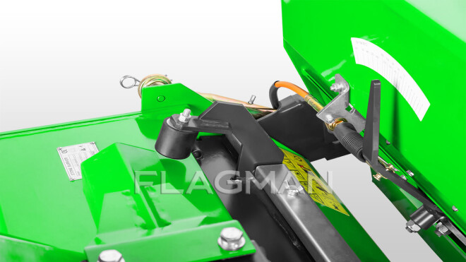 Стоунбурьер с бункером и катком Flagman | Флагман SB125B (1,25 м)