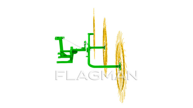 Грабли-сеноворошилки Flagman | Флагман RR-03