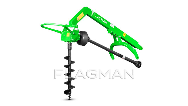 Земляной бур Flagman | Флагман M2 20/60 + (кардан 120см/6х6/усиленный/со шпонкой)
