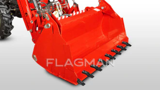 Фронтальный погрузчик Flagman | Флагман PRO Solis 24 6+2-500 (челюстной c джойстиком)