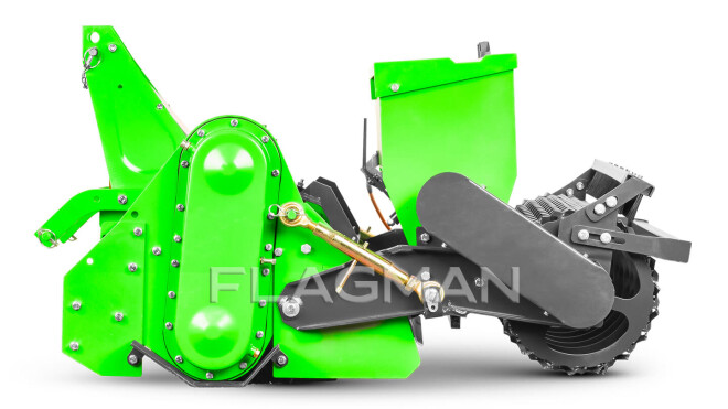 Стоунбурьер с бункером и катком Flagman | Флагман SB125B (1,25 м)