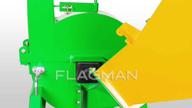 Измельчитель веток коммунальный Flagman | Флагман BX 42S + (кардан 120см/6х6/усиленный/со шпонкой)