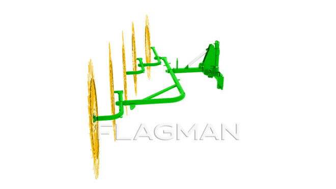 Грабли-сеноворошилки Flagman | Флагман RR-05