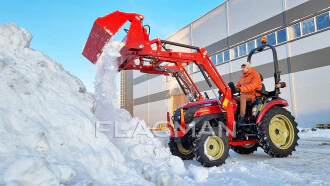 Фронтальный погрузчик Flagman | Флагман PRO Solis 26 9+9-500 (челюстной c джойстиком)
