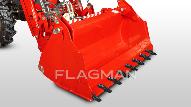Фронтальный погрузчик Flagman | Флагман PRO Solis 26 9+9-500 (челюстной c джойстиком)
