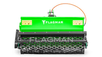 Стоунбурьер с бункером и катком Flagman | Флагман SB125B (1,25 м)